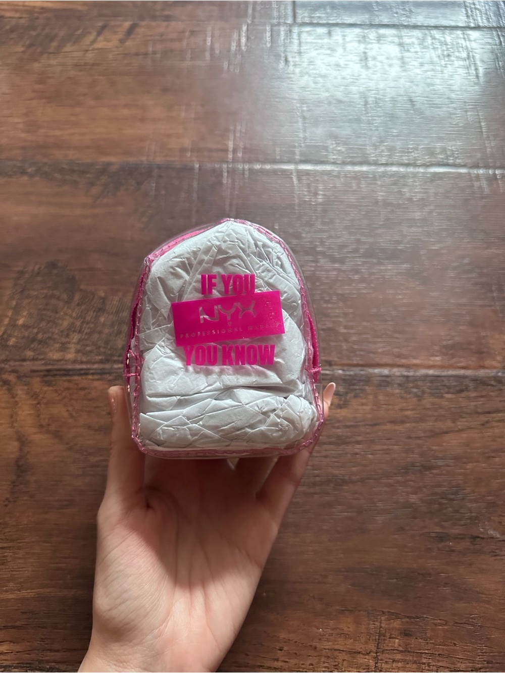 NYX Professional Makeup "If You Know" Mini Bag